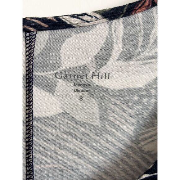 Garnet Hill seamed knit trapeze dress size small - Picture 6 of 8